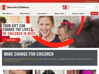 Desktop screenshot for savethechildren.org