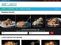 Desktop screenshot for pressurecookrecipes.com