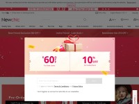 Desktop screenshot for newchic.com