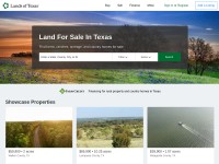 Desktop screenshot for landsoftexas.com