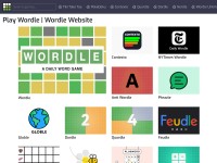 Desktop screenshot for wordleplay.io