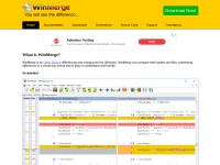 Desktop screenshot for winmerge.org