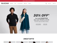 Desktop screenshot for naadam.co