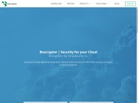 Desktop screenshot for boxcryptor.com
