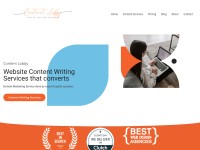 Desktop screenshot for contentlobby.com