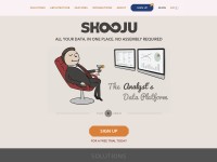 Desktop screenshot for shooju.com