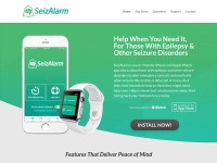 Desktop screenshot for seizalarm.com