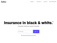 Desktop screenshot for thezebra.com