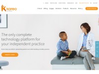 Desktop screenshot for kareo.com