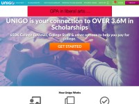 Desktop screenshot for unigo.com