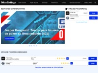 Desktop screenshot for pokerlistings.es