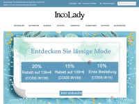 Desktop screenshot for incolady.com
