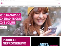 Desktop screenshot for hrvatskitelekom.hr