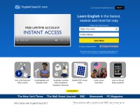 Desktop screenshot for englishclass101.com