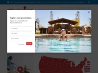 Desktop screenshot for 55places.com