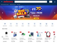 Desktop screenshot for bhinneka.com