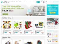 Desktop screenshot for vipon.com