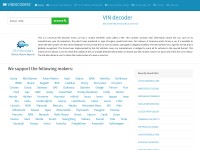 Desktop screenshot for vindecoderz.com