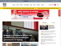 Desktop screenshot for polsatnews.pl