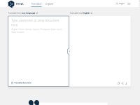 Desktop screenshot for deepl.com