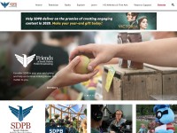 Desktop screenshot for sdpb.org