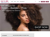 Desktop screenshot for blackhairinformation.com