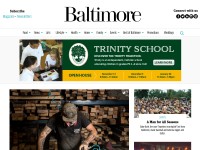 Desktop screenshot for baltimoremagazine.com