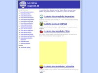 Desktop screenshot for nacionalloteria.com