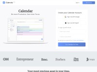 Desktop screenshot for calendar.com