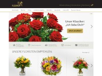 Desktop screenshot for fleurop.de