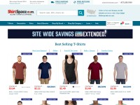Desktop screenshot for shirtspace.com