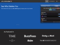 Desktop screenshot for deleted.io