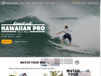 Desktop screenshot for worldsurfleague.com