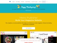 Desktop screenshot for metropublisher.net