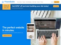 Desktop screenshot for websitebuilder.com