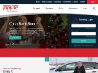 Desktop screenshot for toplinecu.com