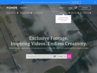 Desktop screenshot for pond5.com