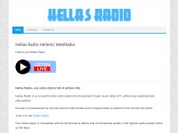 Desktop screenshot for hellas-radio.com