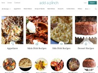 Desktop screenshot for addapinch.com