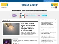 Desktop screenshot for chicagotribune.com