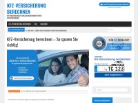 Desktop screenshot for kfz-versicherung-berechnen.net