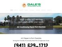 Desktop screenshot for dalesac.com