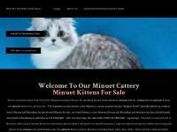 Desktop screenshot for minuetcattery.company.com