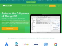 Desktop screenshot for studio3t.com