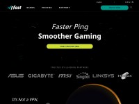 Desktop screenshot for wtfast.com