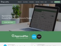 Desktop screenshot for approvalmax.com