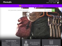 Desktop screenshot for masterfile.com