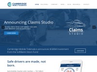 Desktop screenshot for cmtelematics.com