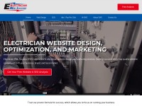 Desktop screenshot for electricianwebsuccess.com