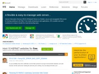 Desktop screenshot for iis.net